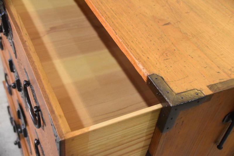 Japanese Antique Shonai Region Clothing Chest Width:870mm - Image 13