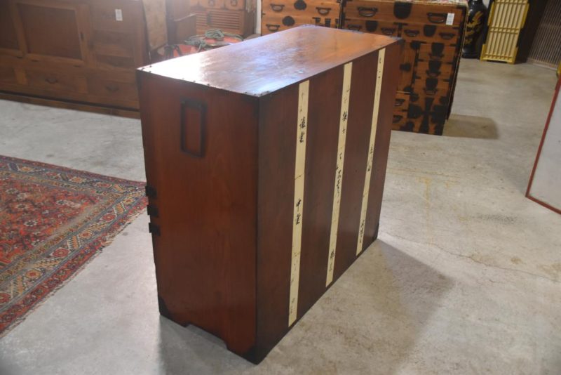 Antique Yonazawa Clothing Chest Tansu Width:1000mm - Image 13