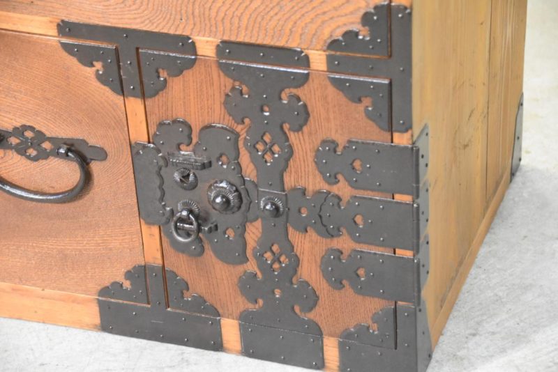 Japanese Antique Shonai Region Clothing Chest Width:870mm - Image 11