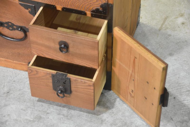 Japanese Antique Shonai Region Clothing Chest Width:870mm - Image 10