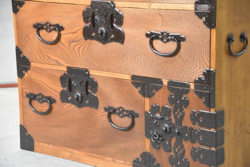Japanese Antique Shonai Region Clothing Chest Width:870mm - Image 7
