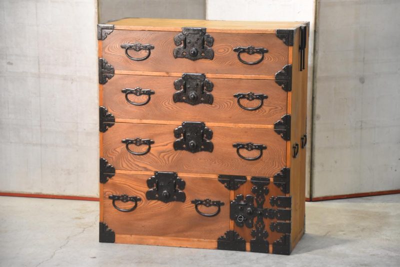 Japanese Antique Shonai Region Clothing Chest Width:870mm