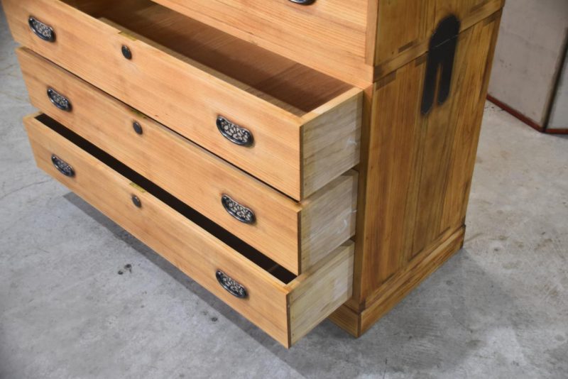 Japanese Vintage Wedding Chest (3 Sections) Width:1060mm's - Image 7