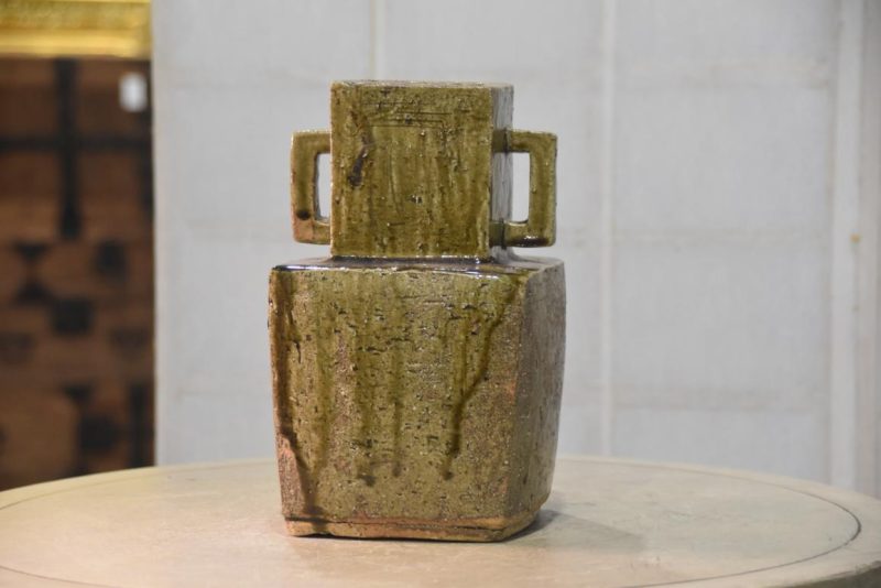 Vintage Japanese Pottery Vase - Image 5