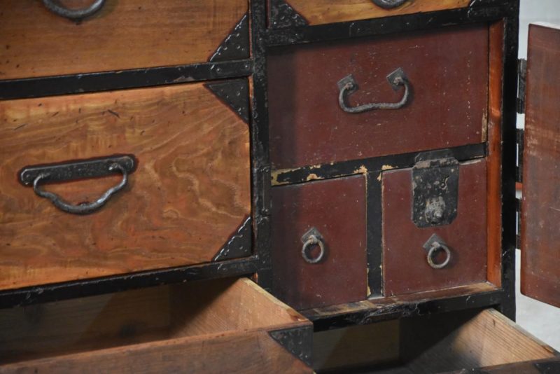 Antique Sendai Region Clothing Chest Width:1190 mm's - Image 6