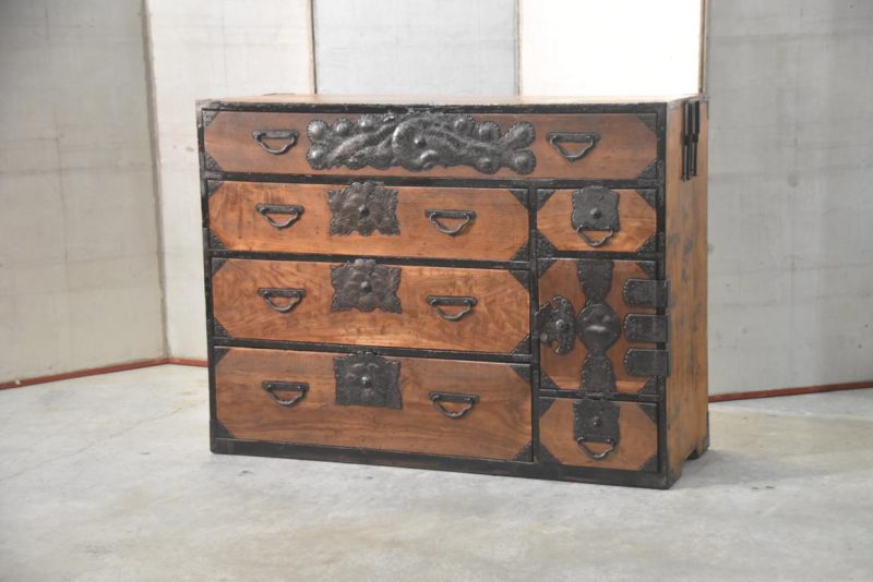 Antique Sendai Region Clothing Chest Width:1190 mm's