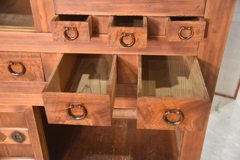Antique Japanese Mizuya Dansu Kitchen Chest  Width:1370mm - Image 8