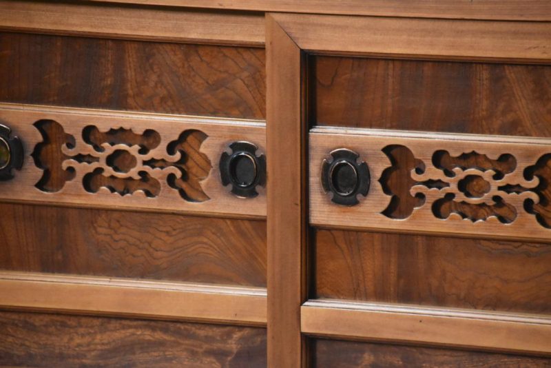 Antique Japanese Mizuya Dansu Kitchen Chest  Width:1370mm - Image 2