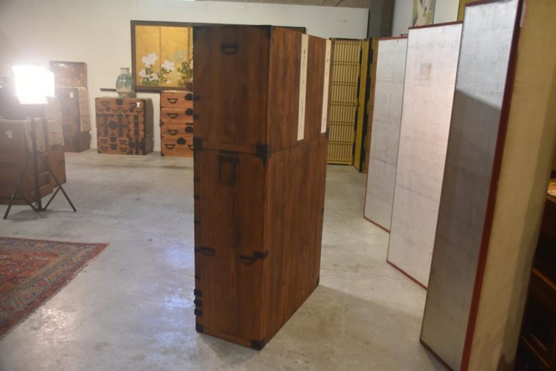 Antique Double Merchant Chest Width:895mm - Image 13