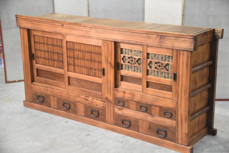 Japanese Mizuya Dansu Sideboard Width:1820mm - Image 7