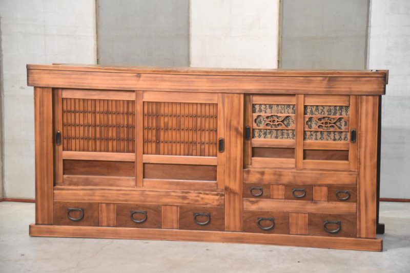 Japanese Mizuya Dansu Sideboard Width:1820mm - Image 4