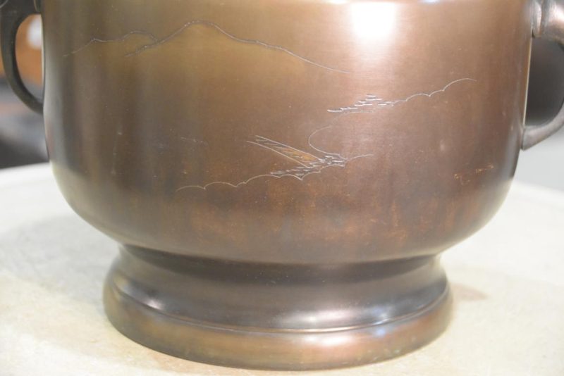 Bronze Hibachi Urn Width:330mm - Image 7