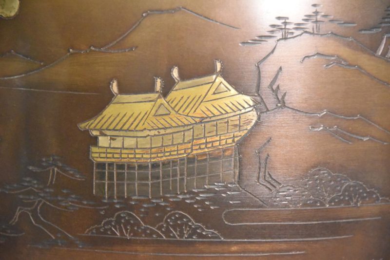 Bronze Hibachi Urn Width:330mm - Image 2