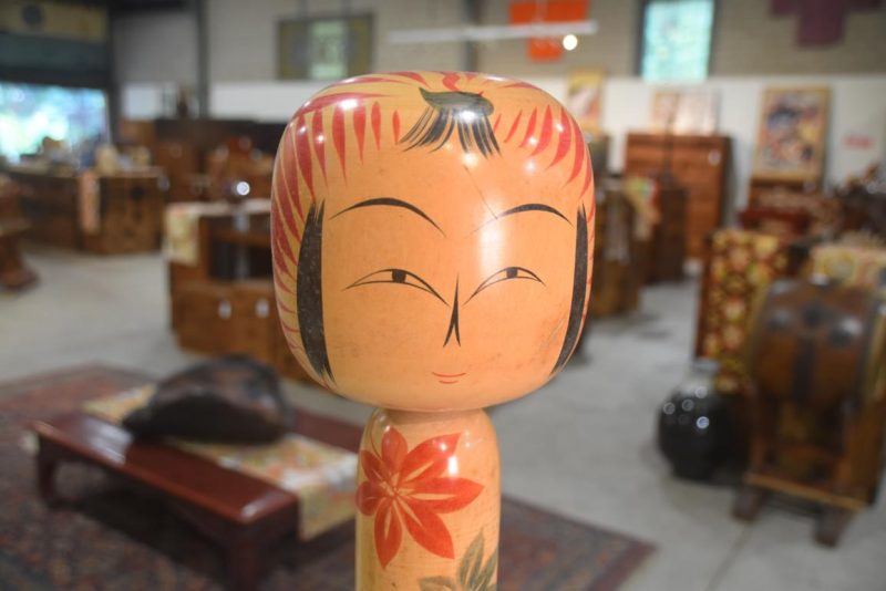 Set of 3 Kokeshi Japanese Dolls - Image 4