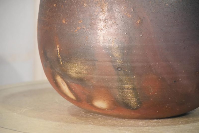 Bizen Pottery Vase Width:320mm - Image 5