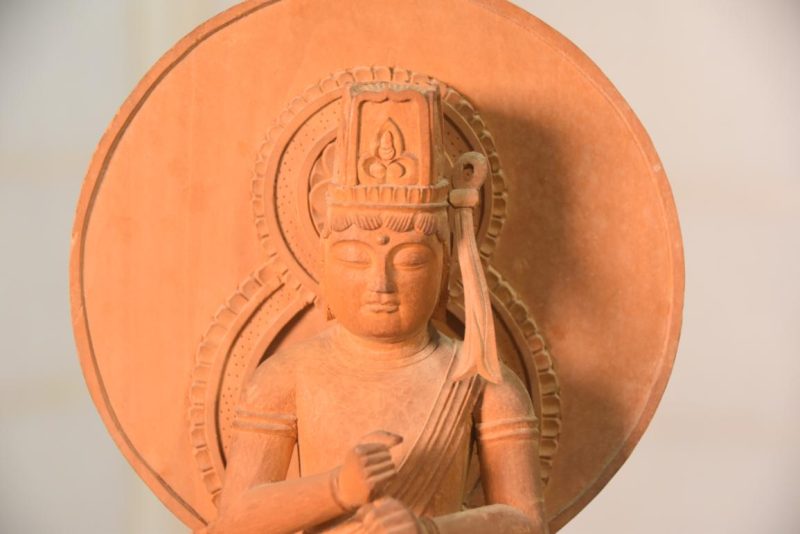 Wooden Sitting Buddha Height:250mm - Image 2