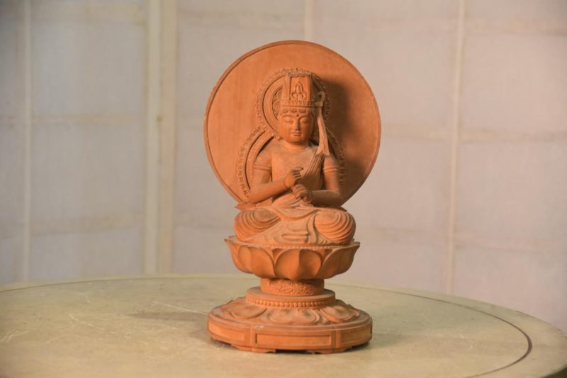 Wooden Sitting Buddha Height:250mm