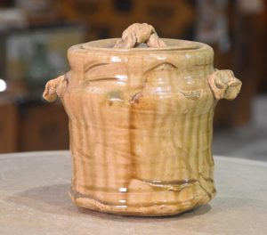 Shigaraki Pottery Mizuzashi Width:210mm