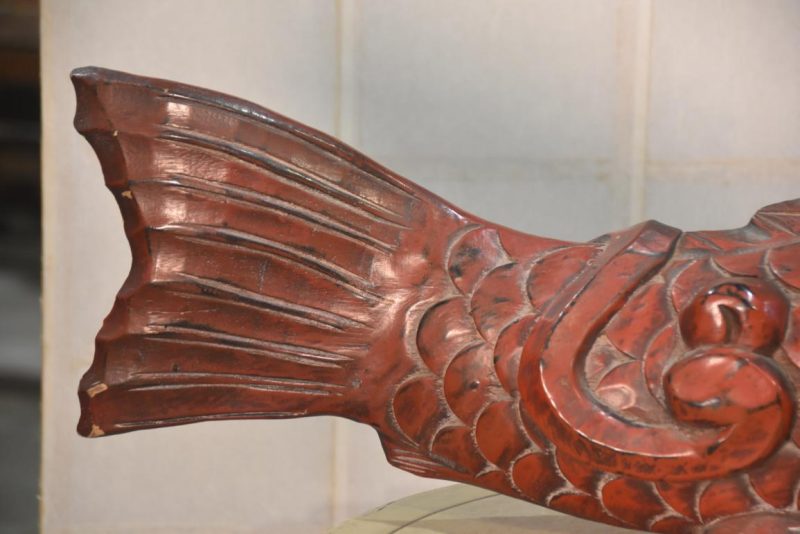 Japanese Lacquered Koi Sculpture Width:910mm - Image 3