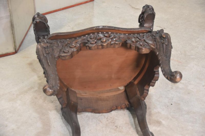 Japanese Carved Dragon Chair Height:850mm - Image 8