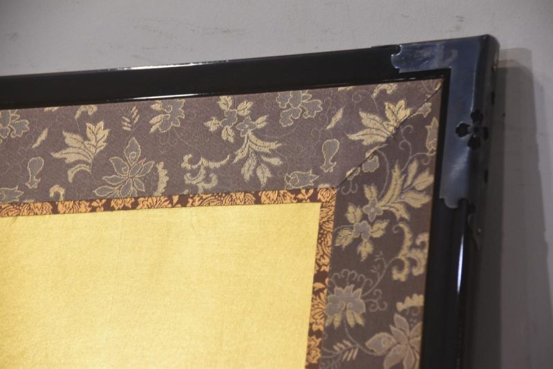 Landscape on Gold 6 Panel Screen Width:3500mm - Image 7