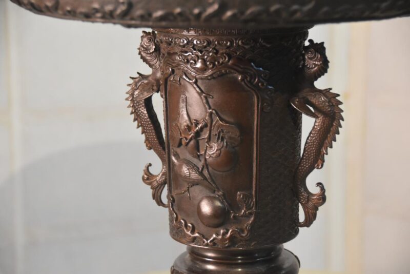 Japanese Ceramic Sake Keg Height:440mm - Image 2