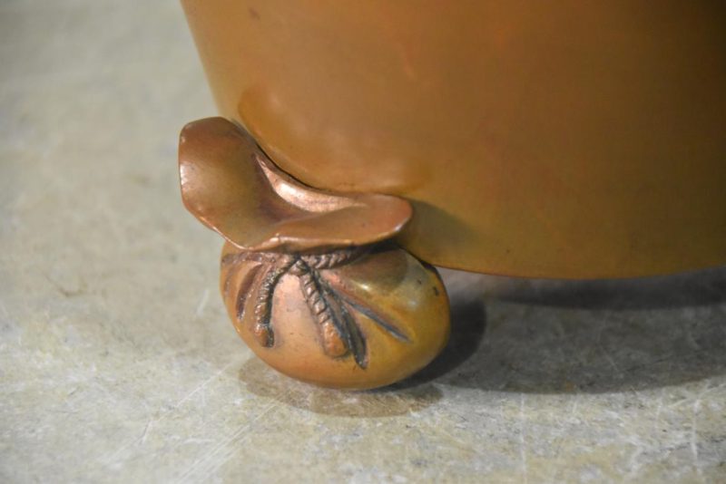 Japanese Cast Bronze Usubata Vase Width:300mm - Image 3
