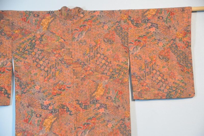 Warm and Fine Design Vintage Silk Kimono - Image 3