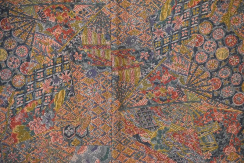 Warm and Fine Design Vintage Silk Kimono - Image 2