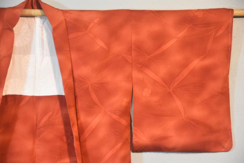 Silk Jacquard Vintage Haori Jacket - Image 6