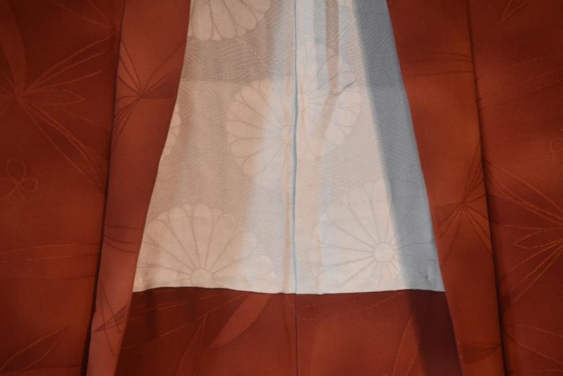 Silk Jacquard Vintage Haori Jacket - Image 3