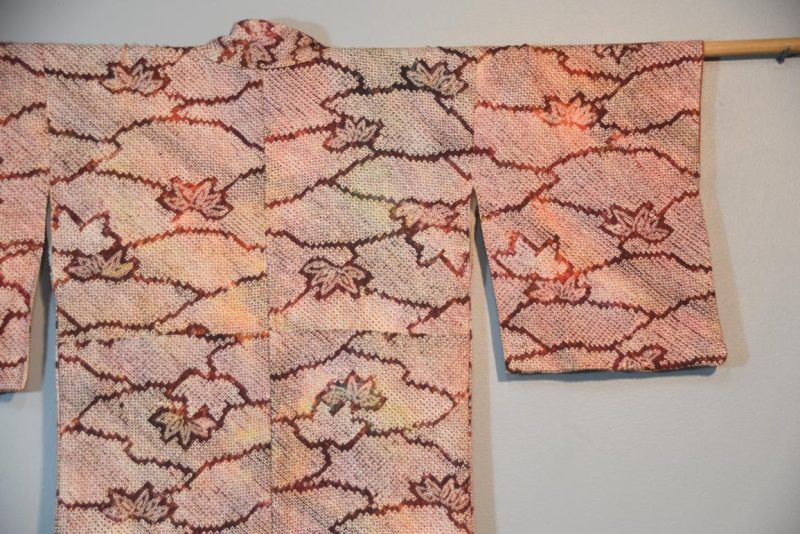 Shibori Silk Vintage Silk Kimono - Image 3