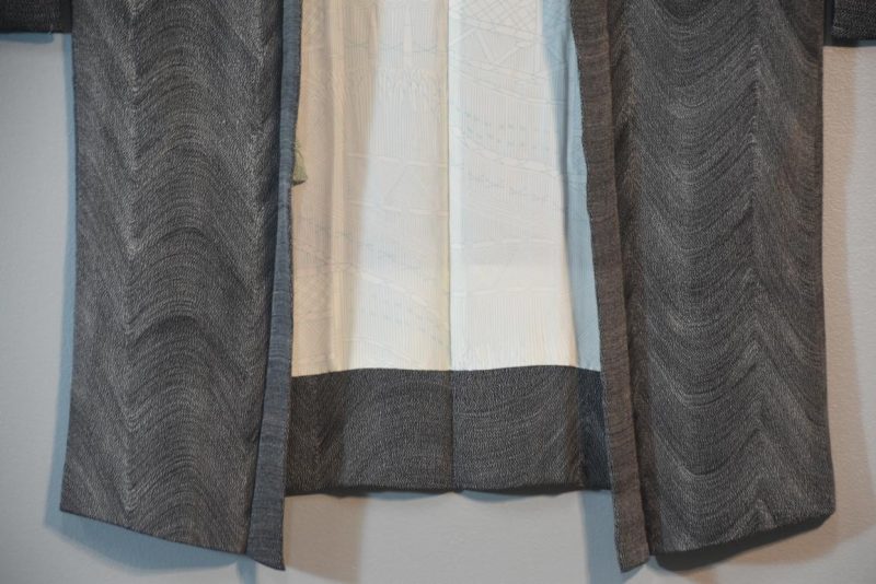 Vintage Japanese Silk Haori Jacket - Image 7
