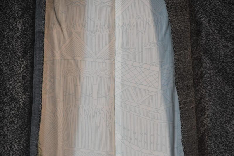 Vintage Japanese Silk Haori Jacket - Image 4