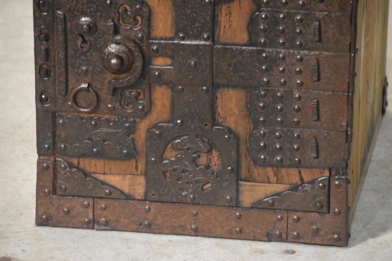 Japanese Edo Period Funa Dansu Ship's Chest Width:360mm - Image 4