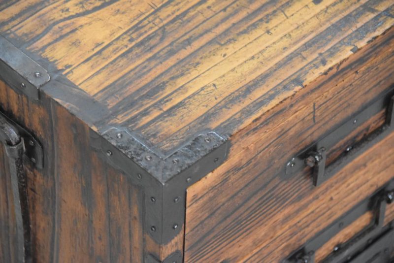 Japanese Antique Sword Chest Katana Dansu Width:1170mm - Image 14
