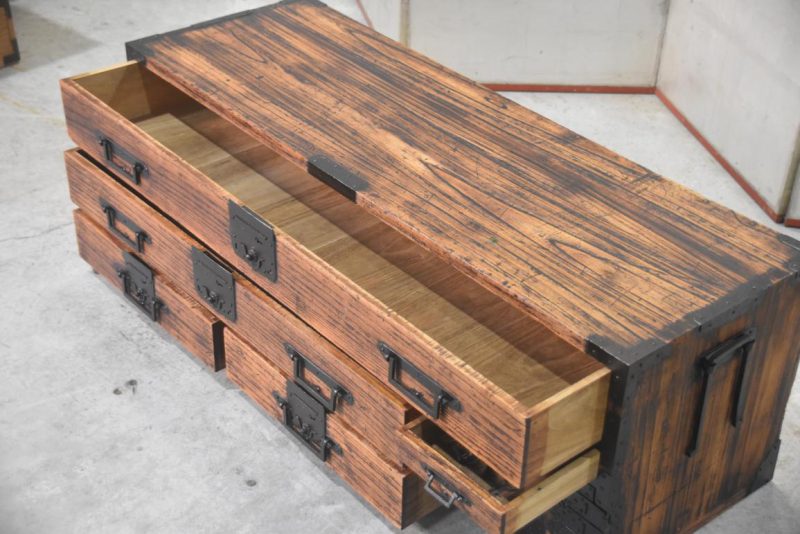 Japanese Antique Sword Chest Katana Dansu Width:1170mm - Image 10