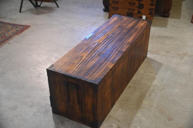 Japanese Antique Sword Chest Katana Dansu Width:1170mm - Image 7
