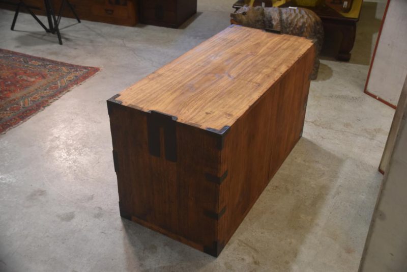 Japanese Antique Low Chest Width:1060mm - Image 6