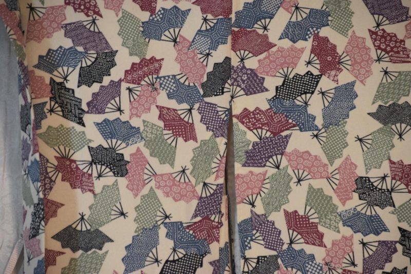 Little Fans Vintage Silk Haori Jacket - Image 2