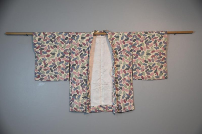 Little Fans Vintage Silk Haori Jacket