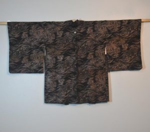 Metallic Thread Vintage Silk Haori Jacket