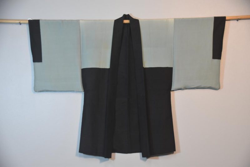 Vintage Japanese Silk Mans Haori (Kimono Jacket) - Image 8