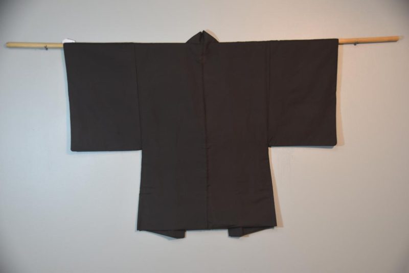 Vintage Japanese Silk Mans Haori (Kimono Jacket) - Image 8