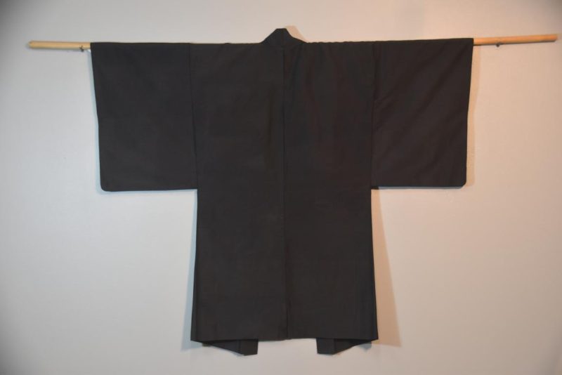 Vintage Japanese Silk Mans Haori (Kimono Jacket) - Image 3