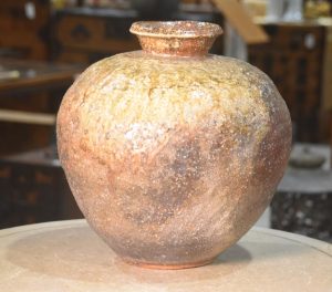 Japanese Shigaraki Pottery Vase