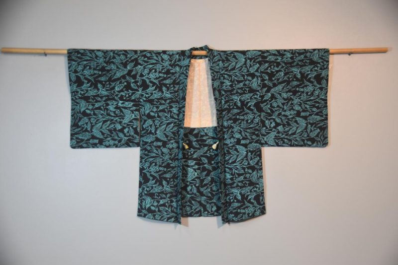 Vintage Silk Haori Jacket - Image 3