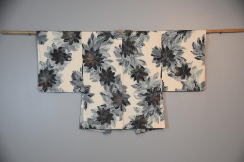 Water Colour Vintage Silk Haori Jacket