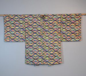Vibrant Vintage Silk Haori Jacket