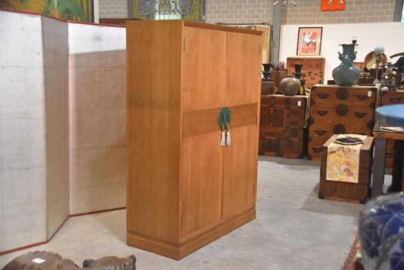 Japanese Vintage Art Storage Chest (Obi Chest)Width:1210mm - Image 16